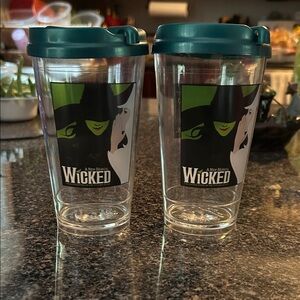 Wicked Green and Black Tumbler Set